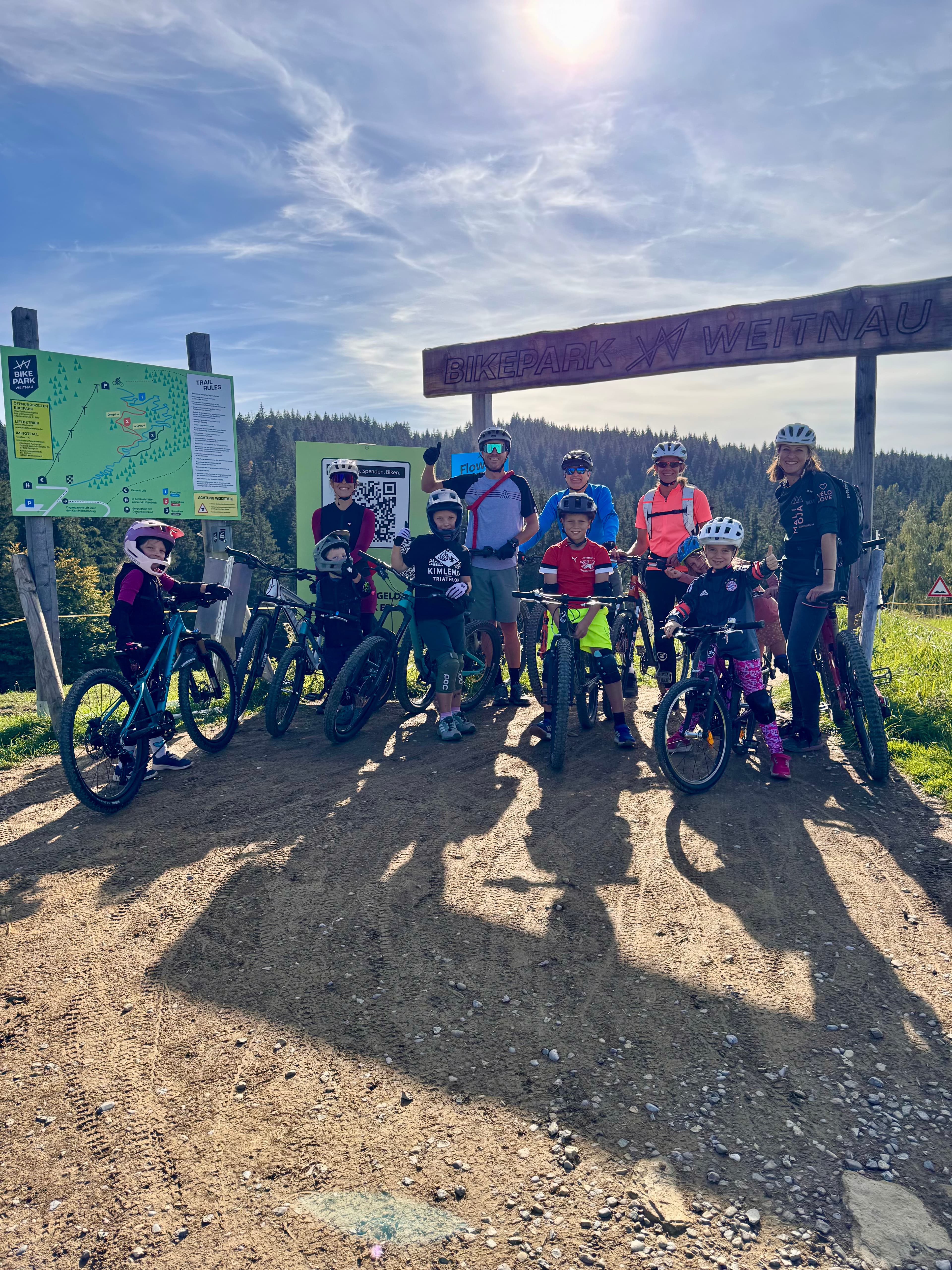 TSV Kimratshofen goes Bikepark Weitnau