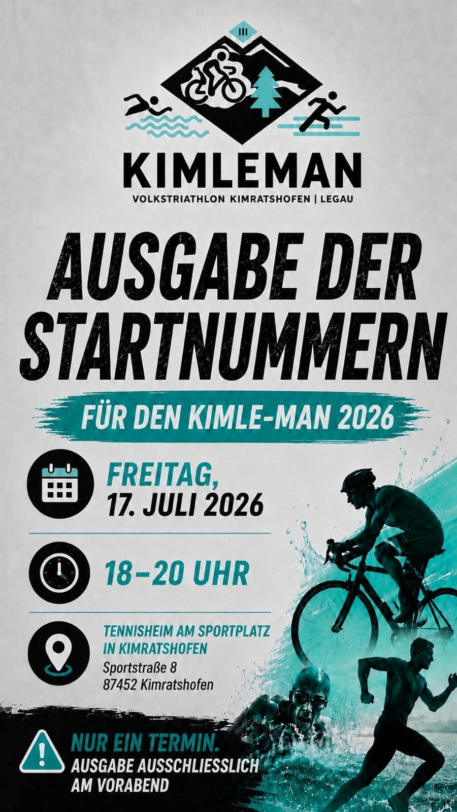 Ausgabe der Startnummern